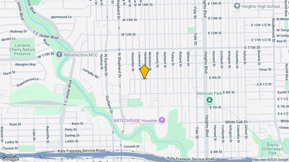 839 Herkimer St Map and Location Details