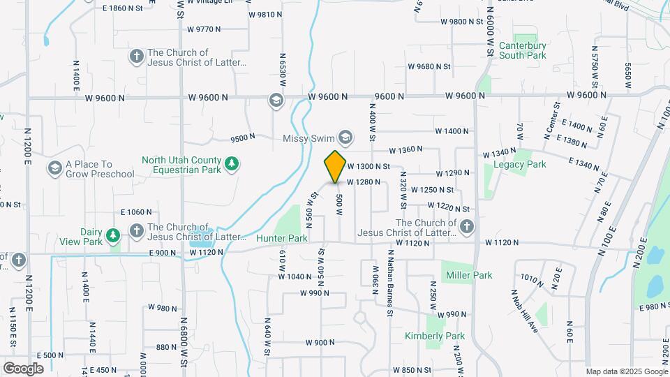 1273 N 500 W Map and Location Details