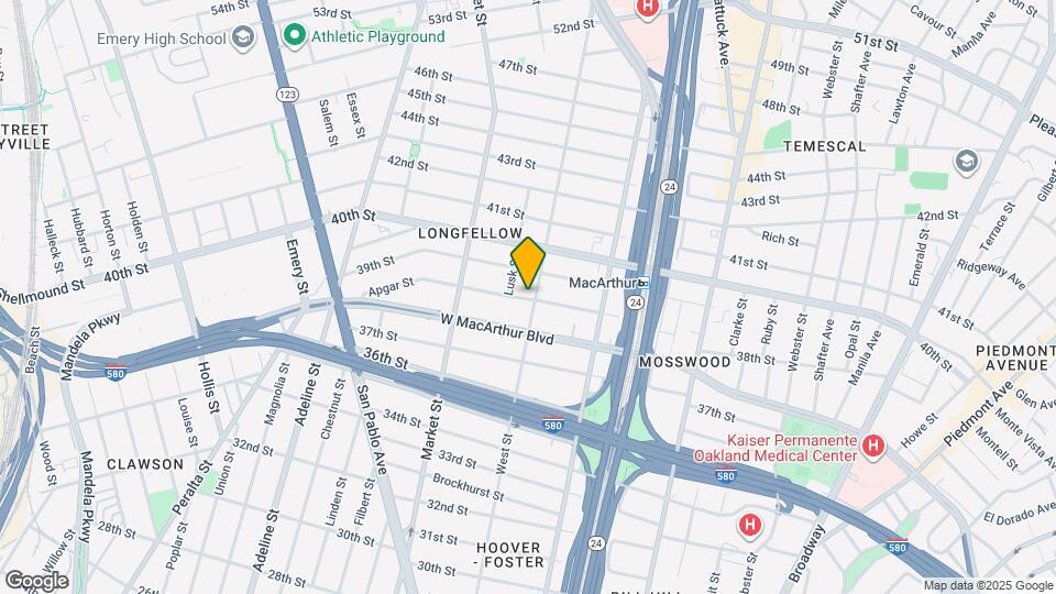 802 Apgar St Map and Location Details