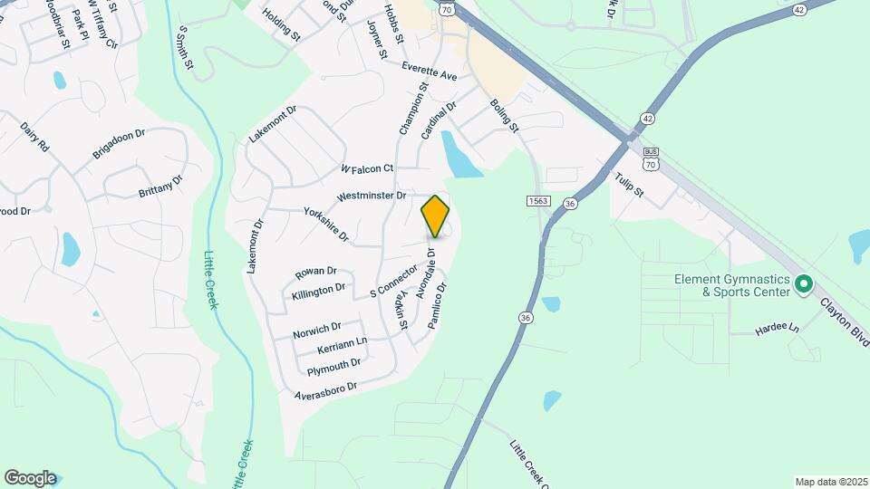 701 Avondale Dr Map and Location Details