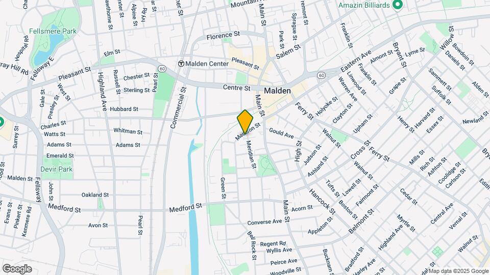 7 Meridian St Map and Location Details
