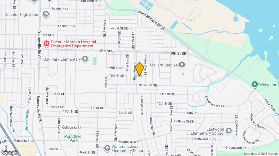 1314 Pennylane SE Map and Location Details