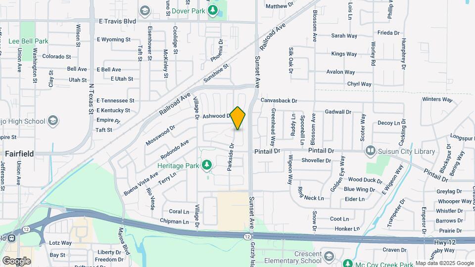 327 Parkside Dr Map and Location Details