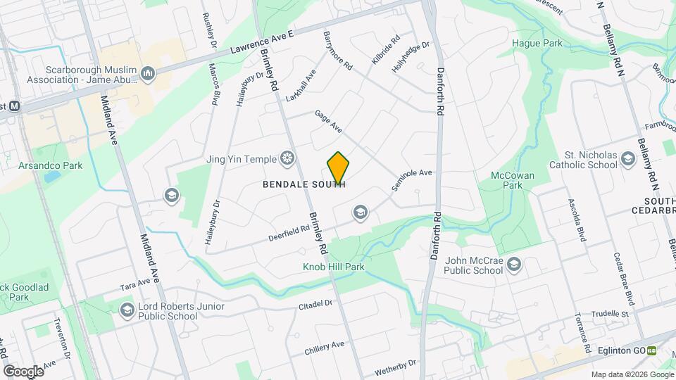 21 Miramar Crescent Map and Location Details