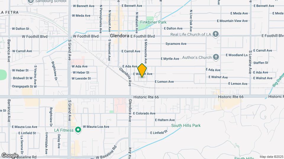 311 E Lemon Ave Map and Location Details