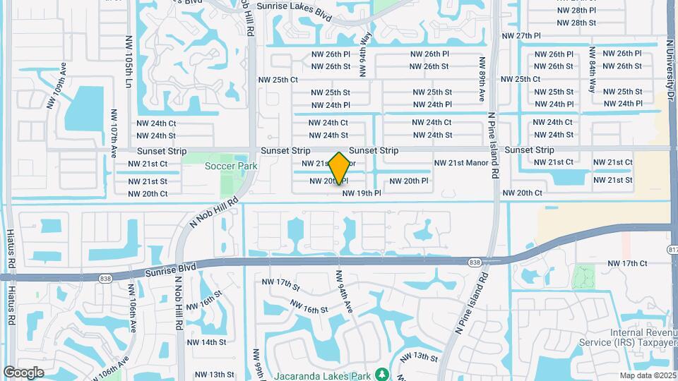9565 NW 19th Pl Map and Location Details