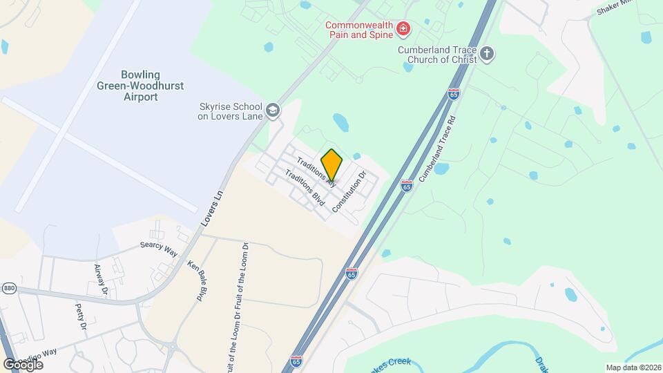 414 Traditions Blvd Map and Location Details