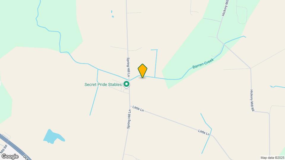 9093 Spring Hill Ln Map and Location Details