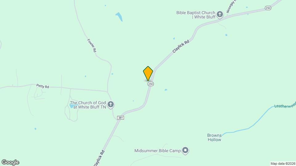 1165 Claylick Rd Map and Location Details