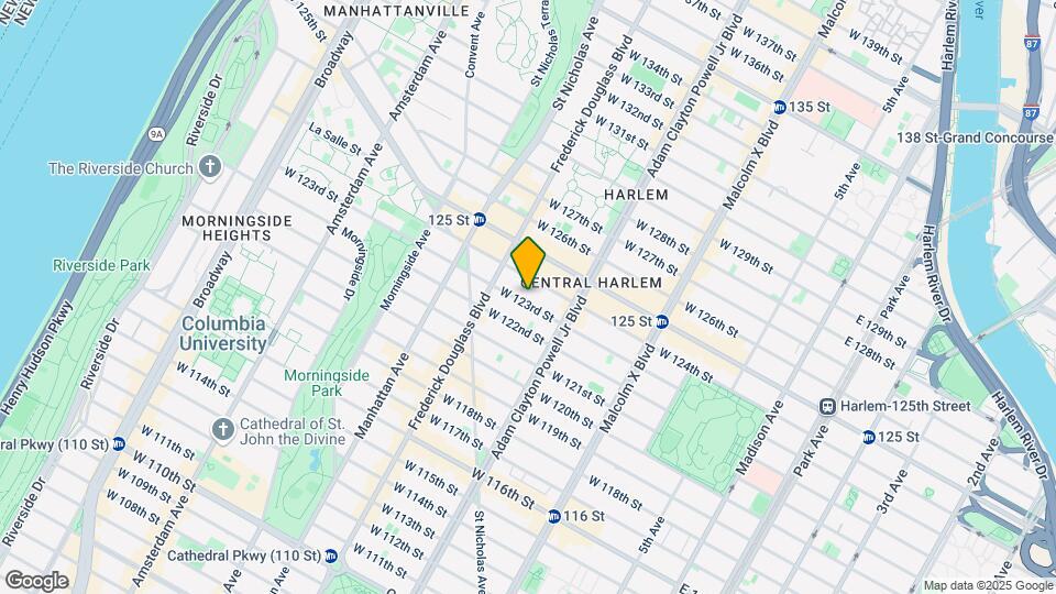 237 W 123rd St Map and Location Details