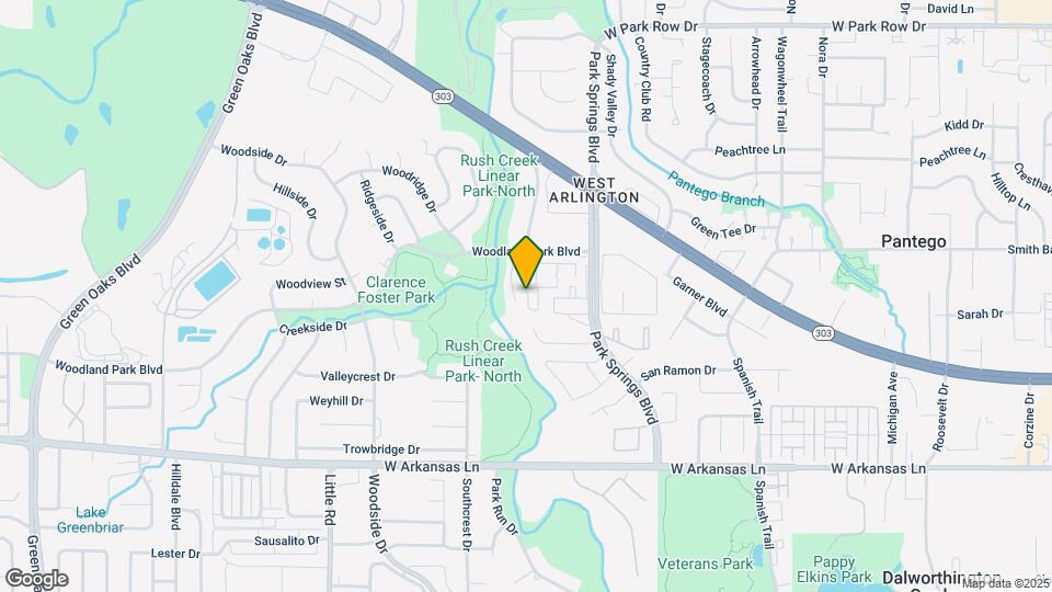 2110 Valleywood Dr Map and Location Details