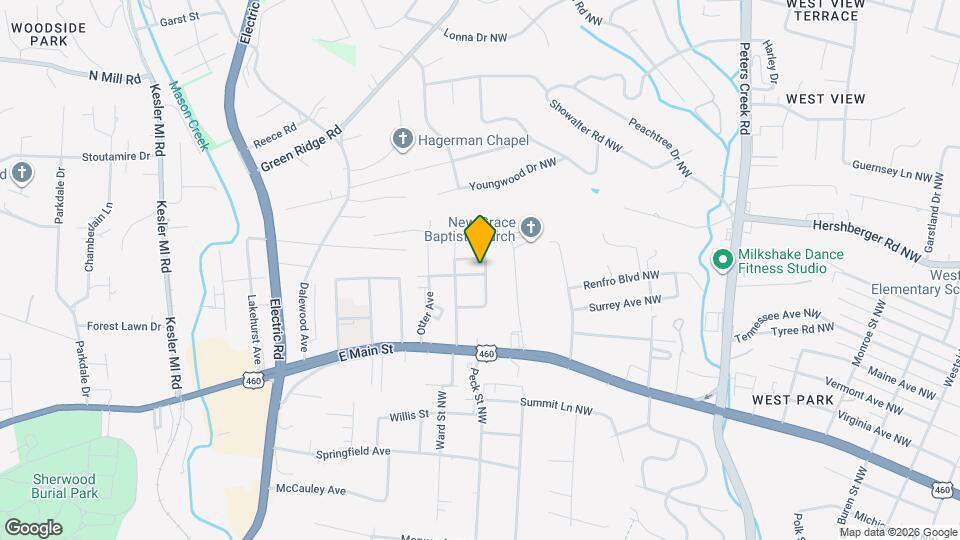 5103 Woodlawn Rd NW Map and Location Details