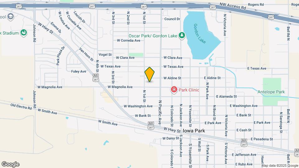 516 W Magnolia Ave Mapa y Detalles de la Ubicación