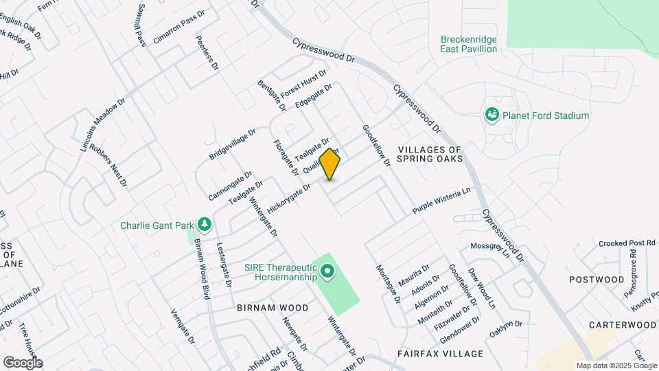4811 Giant Sequoia Way Map and Location Details
