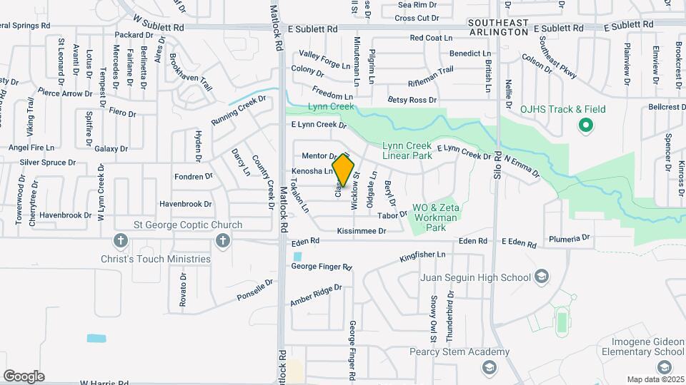 6709 Classen Trail Map and Location Details