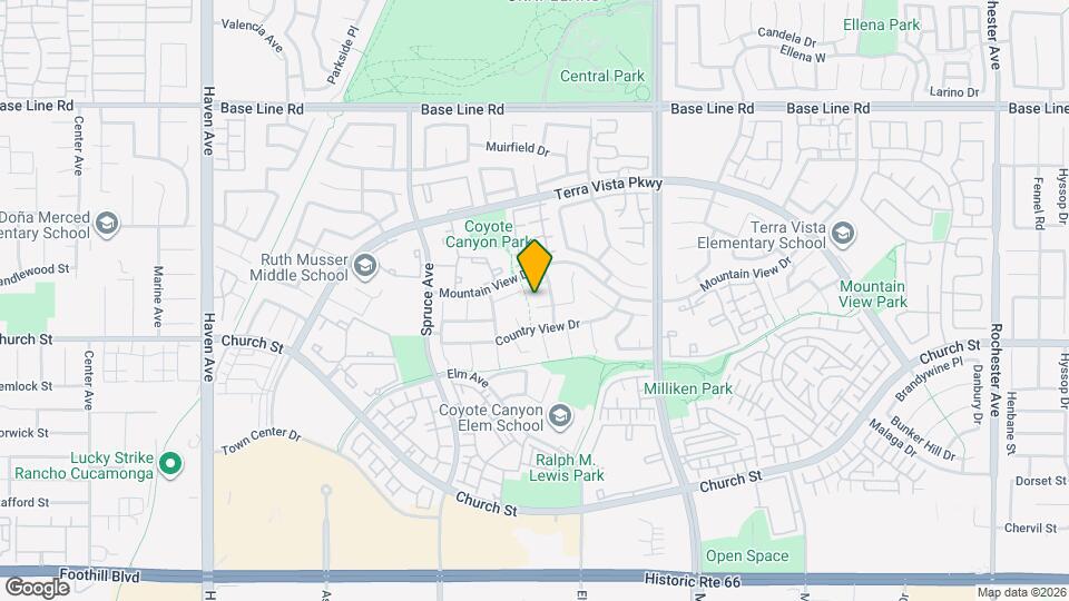 11076 Brentwood Dr Map and Location Details