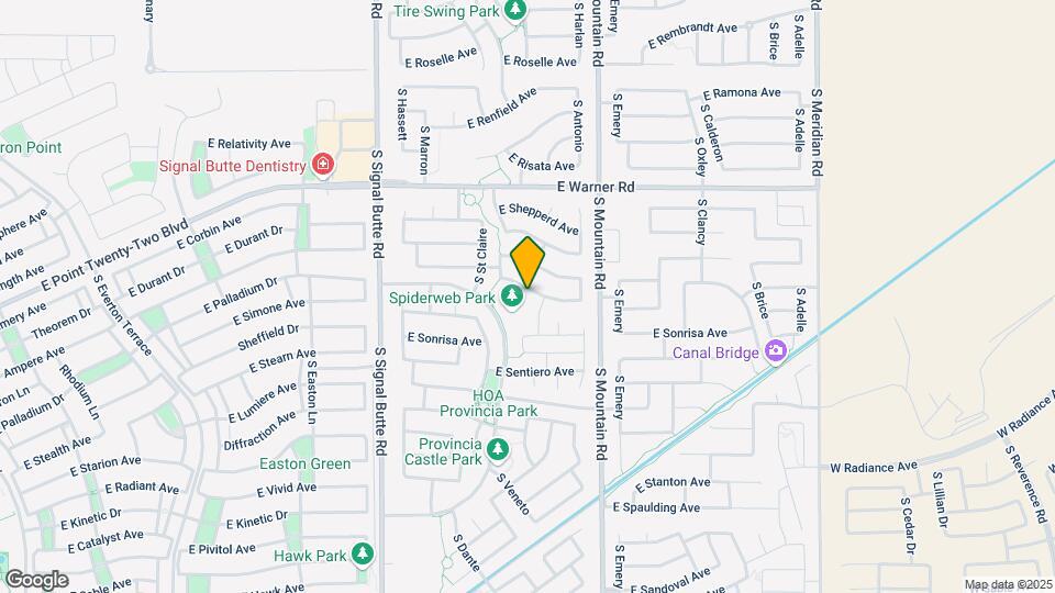 11105 E Segura Ave Map and Location Details