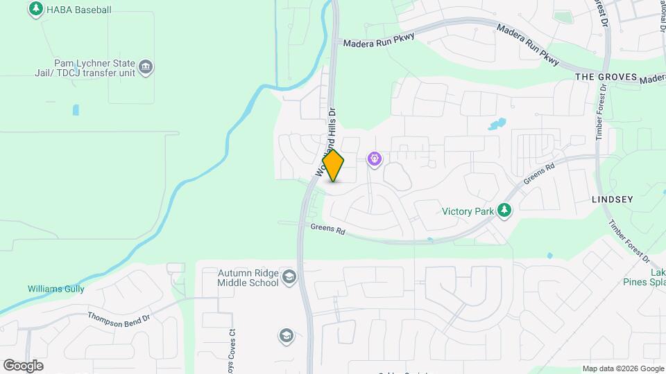 11910 Bazley Knoll Dr Map and Location Details