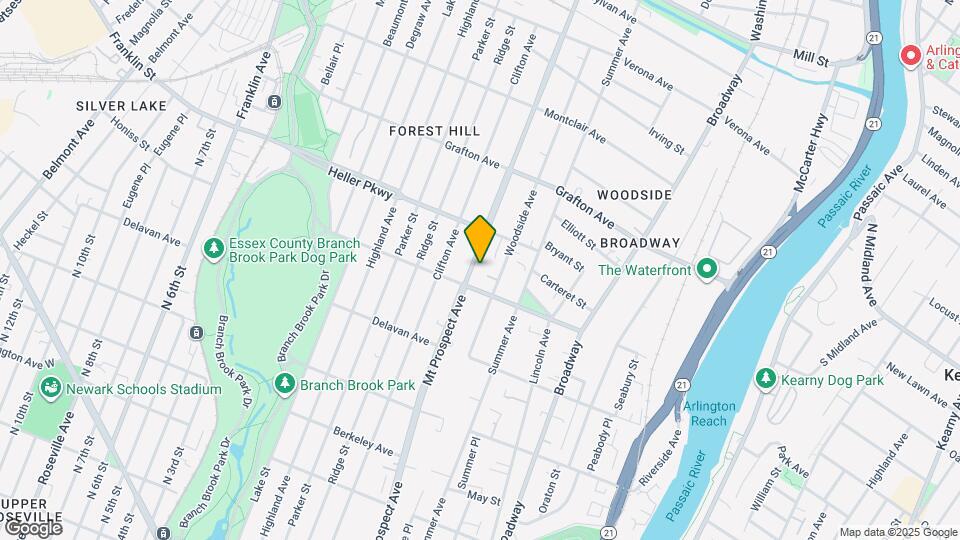 649 Mt Prospect Ave Map and Location Details