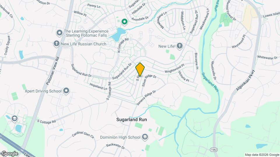 120 S Fox Rd Map and Location Details