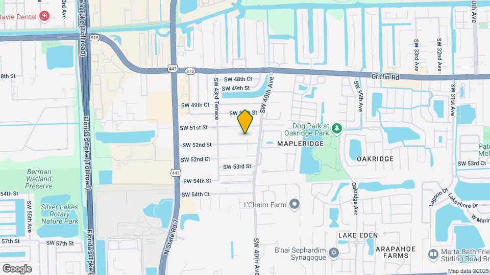 4073-4089 SW 52nd St Map and Location Details