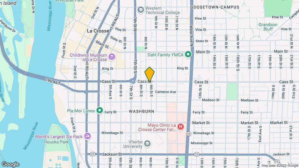 824 Cass St-Unit -826 Map and Location Details