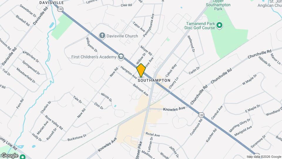 633 Hampton Ave Map and Location Details