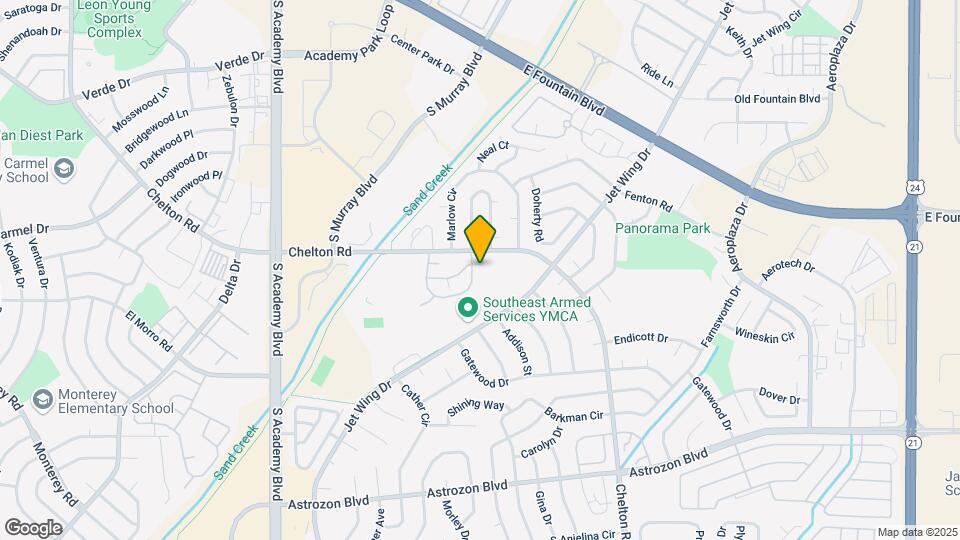 4429 Hunting Meadows Cir Map and Location Details