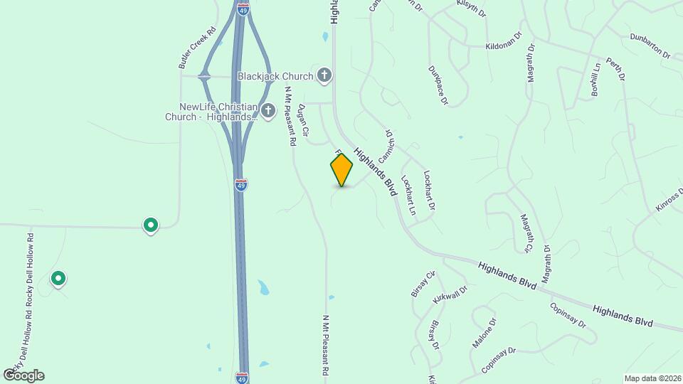 1 Patrick Pl Map and Location Details