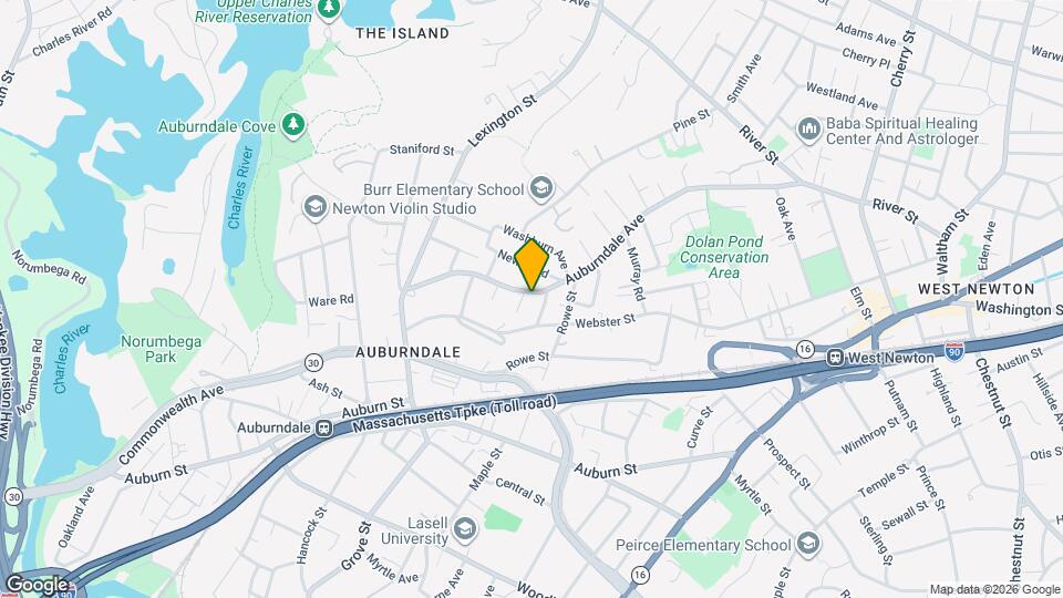 252 Auburndale Ave Map and Location Details