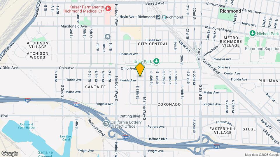 1301 Florida Ave Map and Location Details