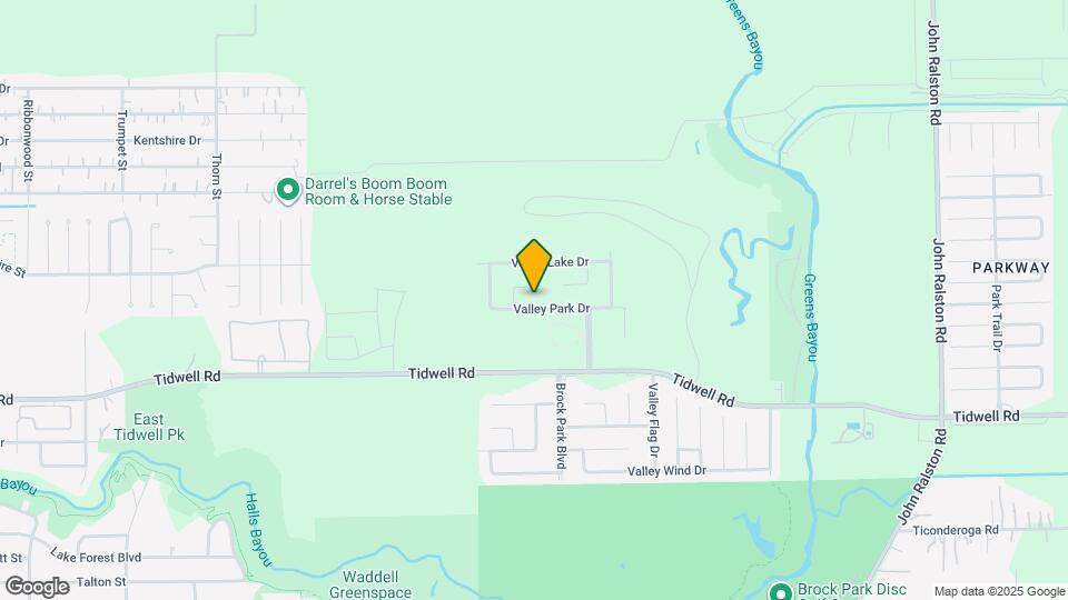 9939 Valley Park Dr Map and Location Details