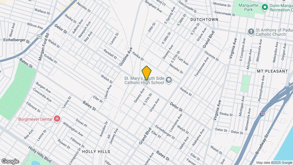 3753 Delor St Map and Location Details