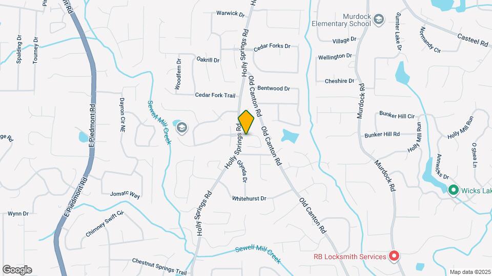 2404 Gablewood Dr NE Map and Location Details