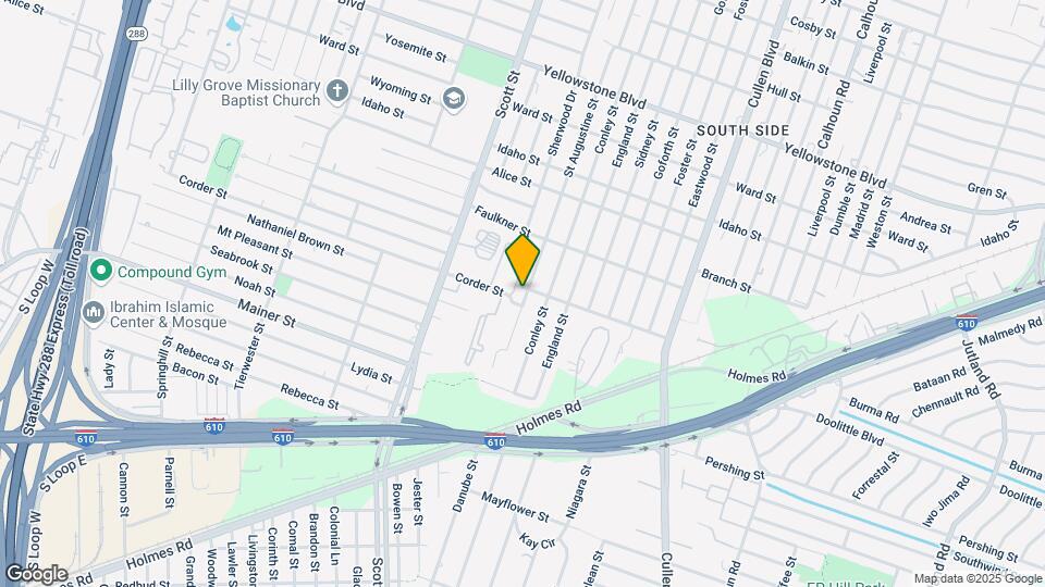 4014 Dreyfus St Map and Location Details