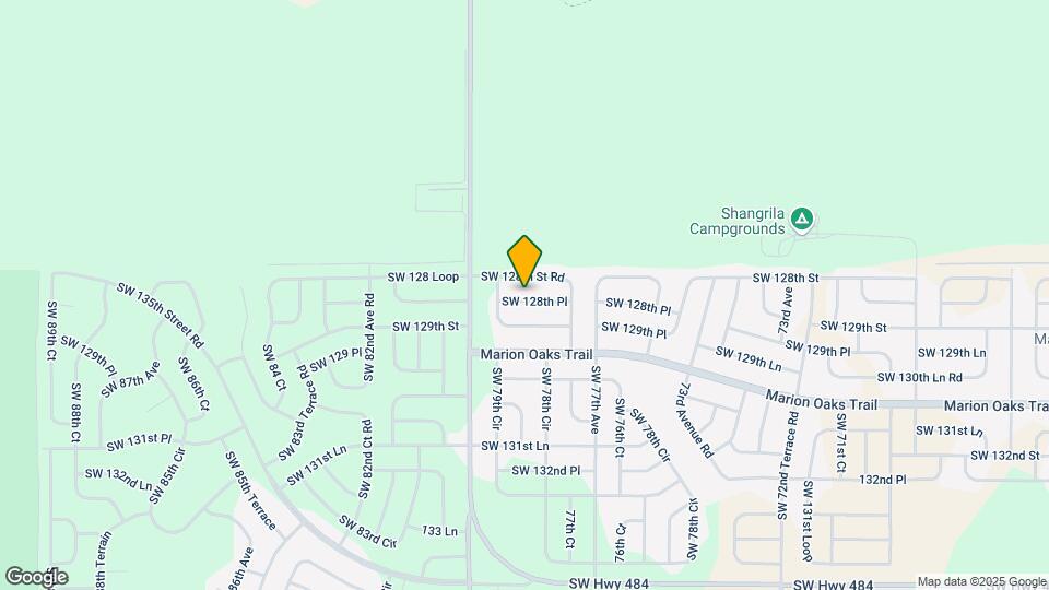 7841 SW 128th Pl Map and Location Details