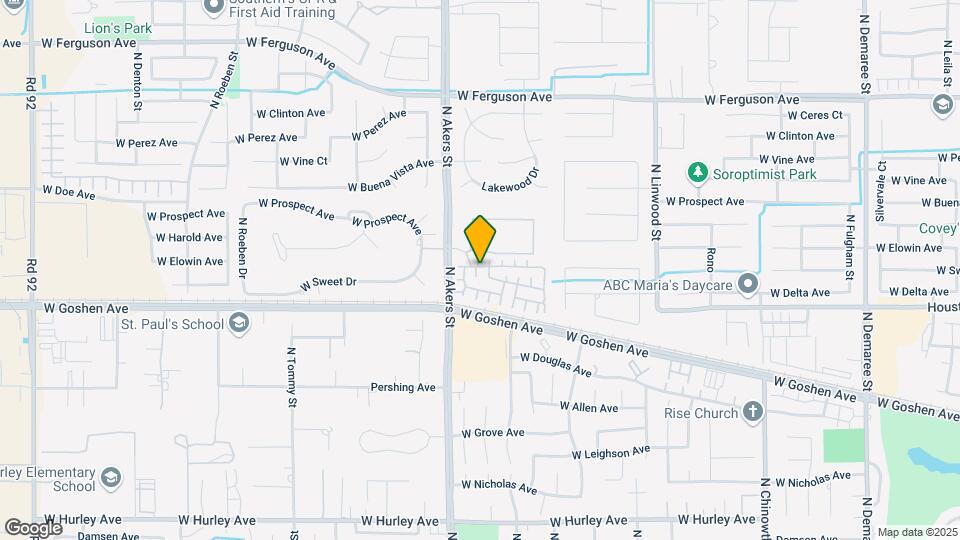 1546 N Oliveto Ct Map and Location Details