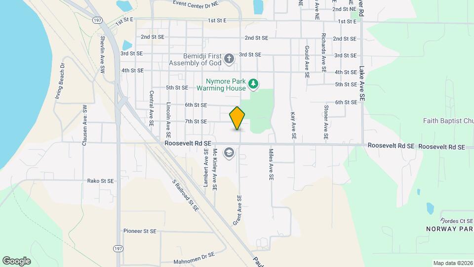 717 Grant Ave SE Map and Location Details