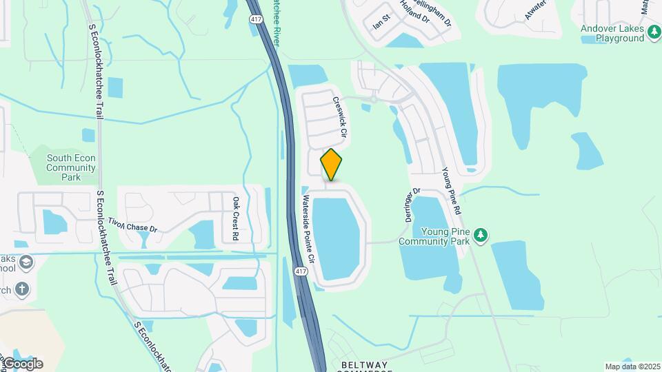 4417 Waterside Pointe Cir Map and Location Details