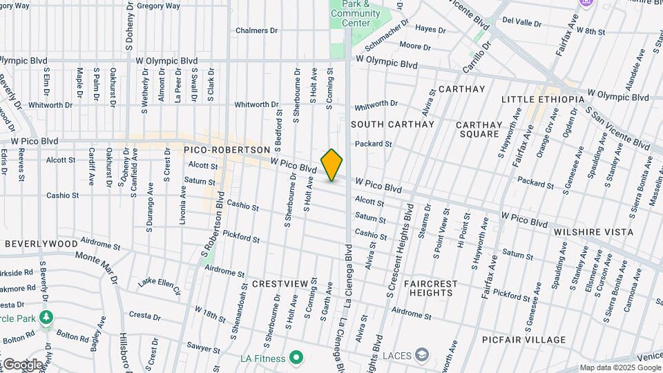 8531 Alcott St Mapa y Detalles de la Ubicación