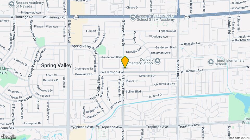 6489 Bugbee Ave Map and Location Details