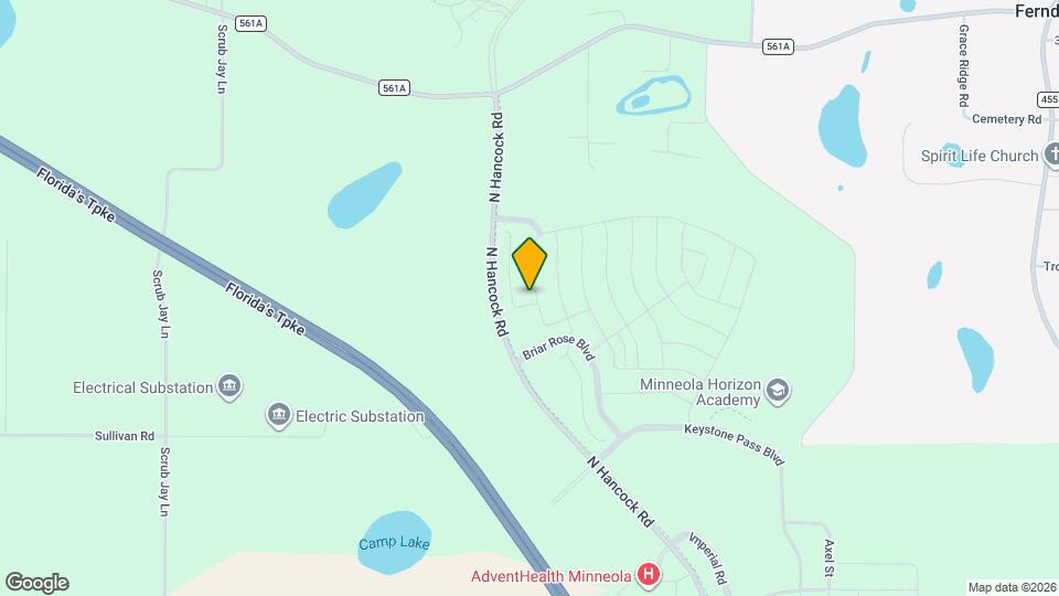 2484 Gold Dust Dr Map and Location Details