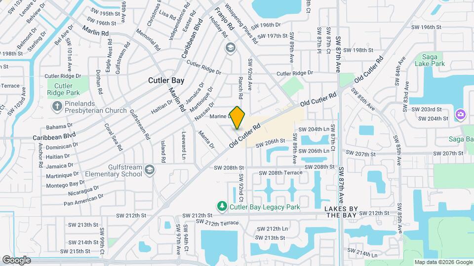 20543 SW 92nd Ct Map and Location Details