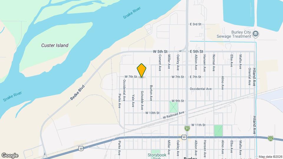 712 Schodde Ave Mapa y Detalles de la Ubicación