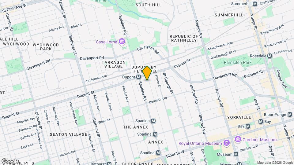 164 Madison Av Map and Location Details