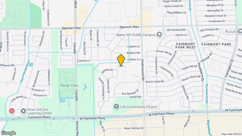 3638 Desert Run Dr Map and Location Details