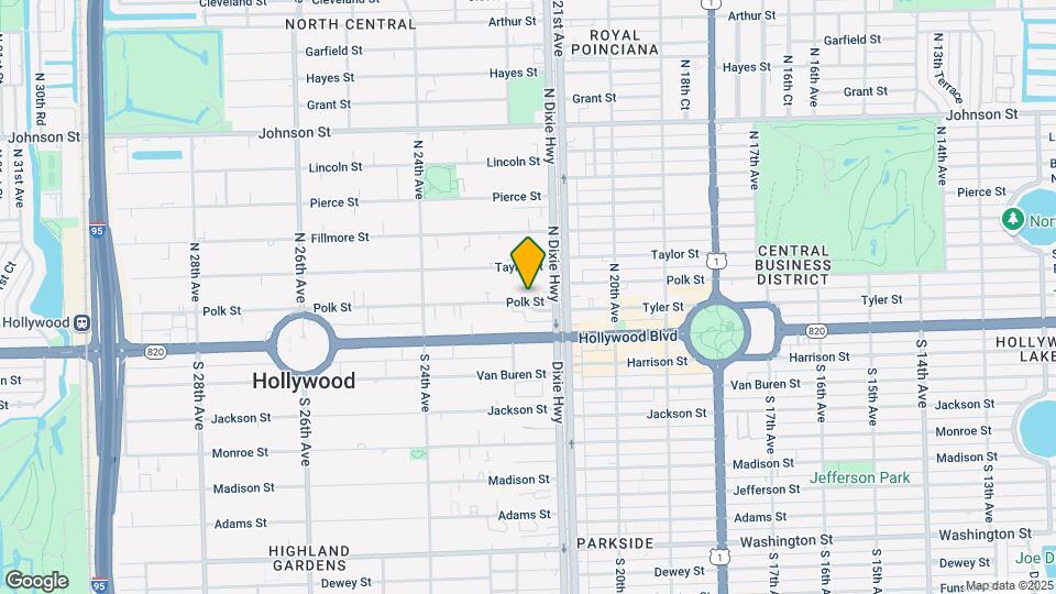 2127 Polk St Map and Location Details