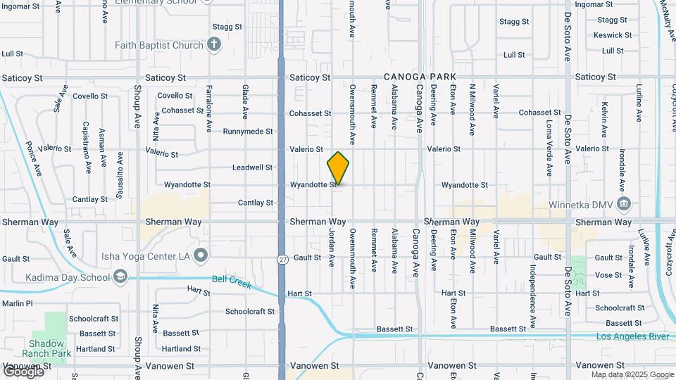 7252 Jordan Ave Mapa y Detalles de la Ubicación