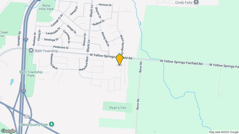 361 Warm Springs Dr Map and Location Details