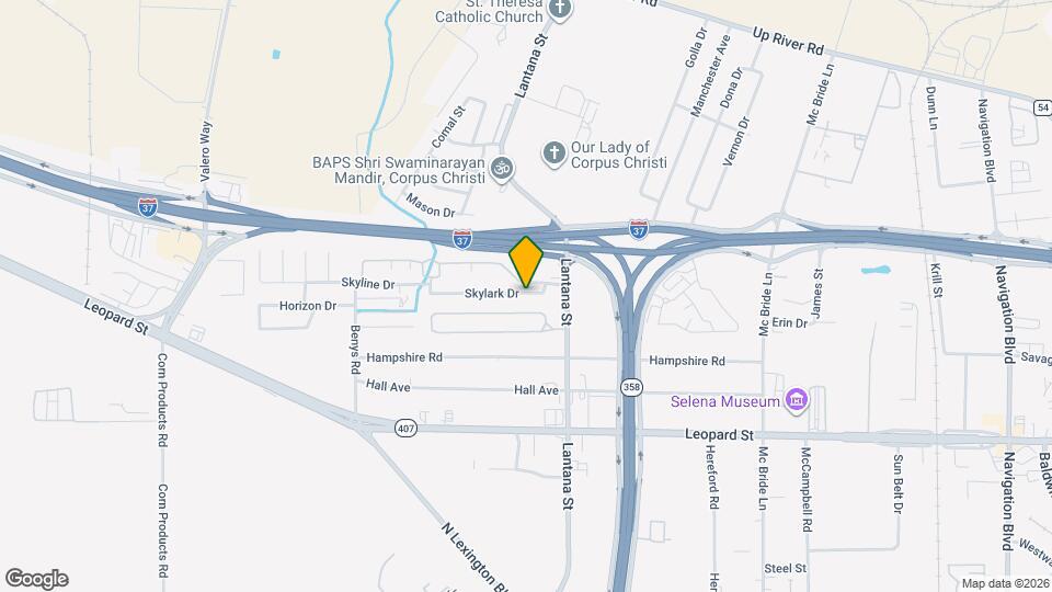 5725 Skylark Dr Map and Location Details